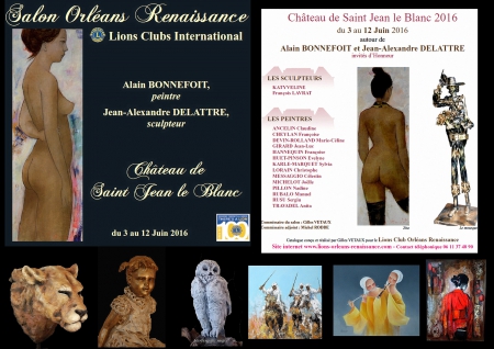 LIONS CLUB INTERNATIONAL  Salon Orléans Renaissanc